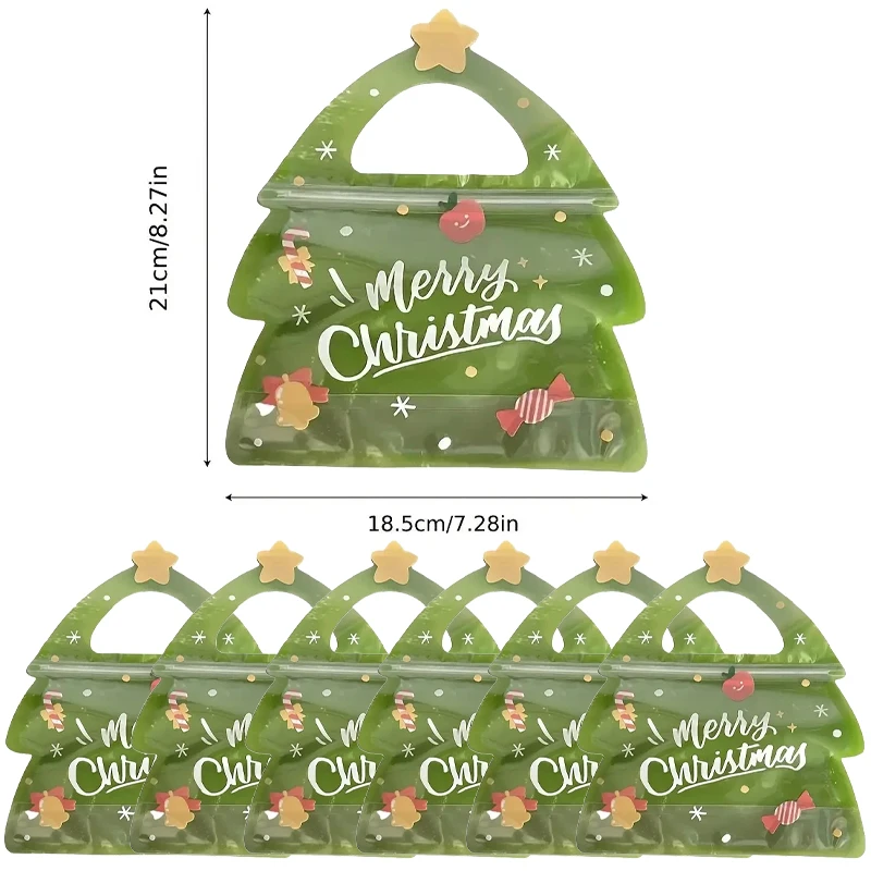 

Рождественские подарочные пакеты из пластика