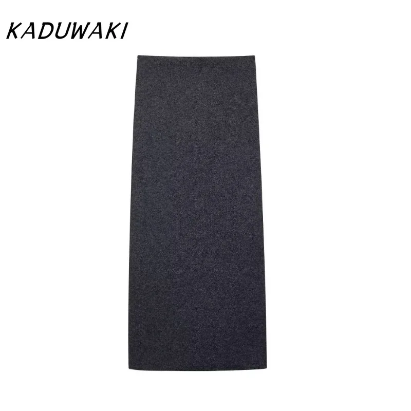 KADUWAK женский модный классический кардиган с круглым вырезом в виде птичьей