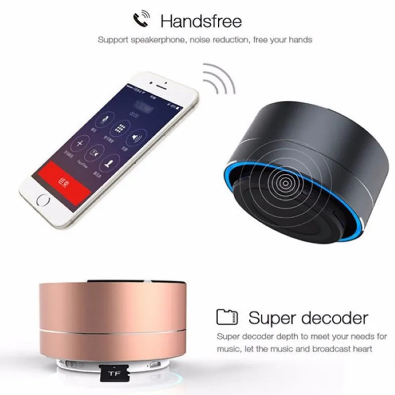 2023 Hot Sale Outdoor Subwoofer Portable Bluetooth Speaker For Tablet Notebook Mini Wireless Bluetooth Speaker For Mobile Phone enlarge