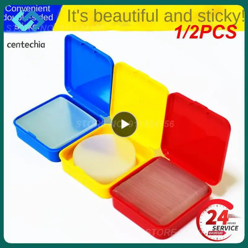 

1/2 шт./набор, двусторонние прозрачные наклейки