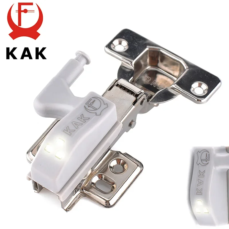 

NEW2023 10PCS LED Cabinet Hinge Light Kitchen Bedroom Living Room Cupboard Wardrobe 0.25W Inner Sensor light Hardware