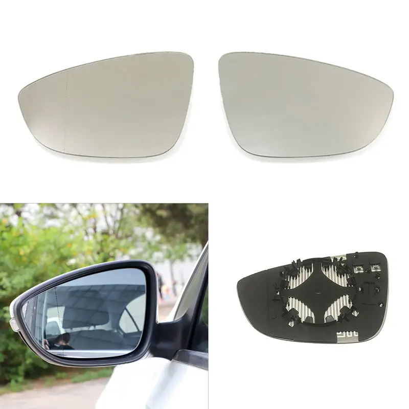 Широкоугольное обогреваемое зеркало заднего вида левое и правое для VW Jetta Passat B7 CC Bora Bettle Scirocco 3C8857521 3C8857522 на.