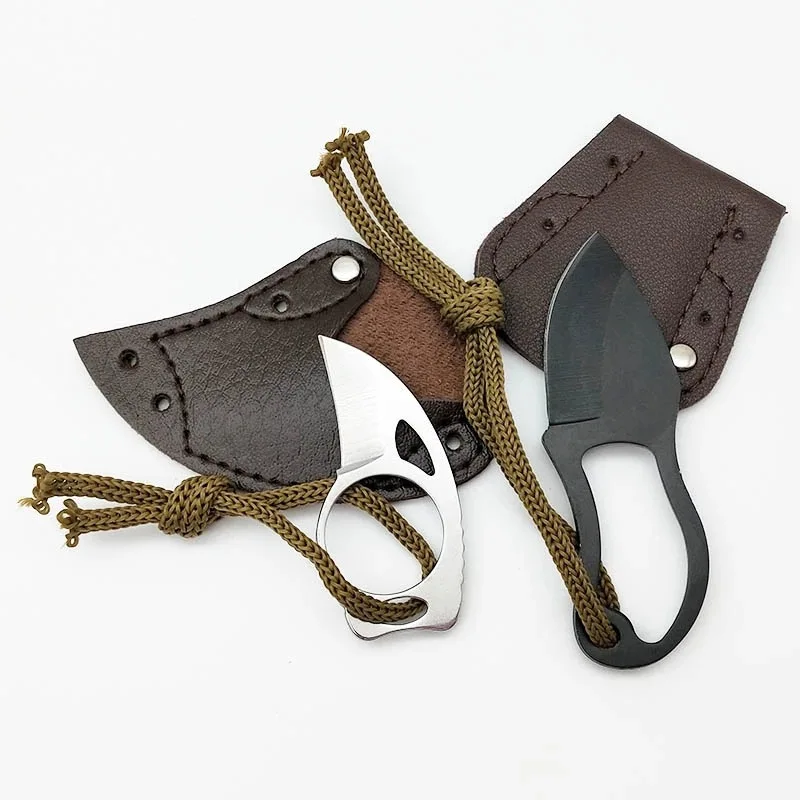 Мини нож-карабин для выживания на природе кемпинга Многофункциональный