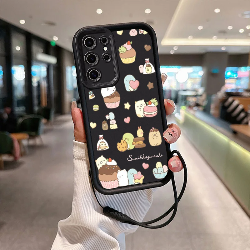 S-Sumikko G-Gurashi Eyes лестница веревка Чехол для телефона Xiaomi 12T 11Lite 14 Poco F5 F4 2 X5 4 3 M3 Redmi 9AC