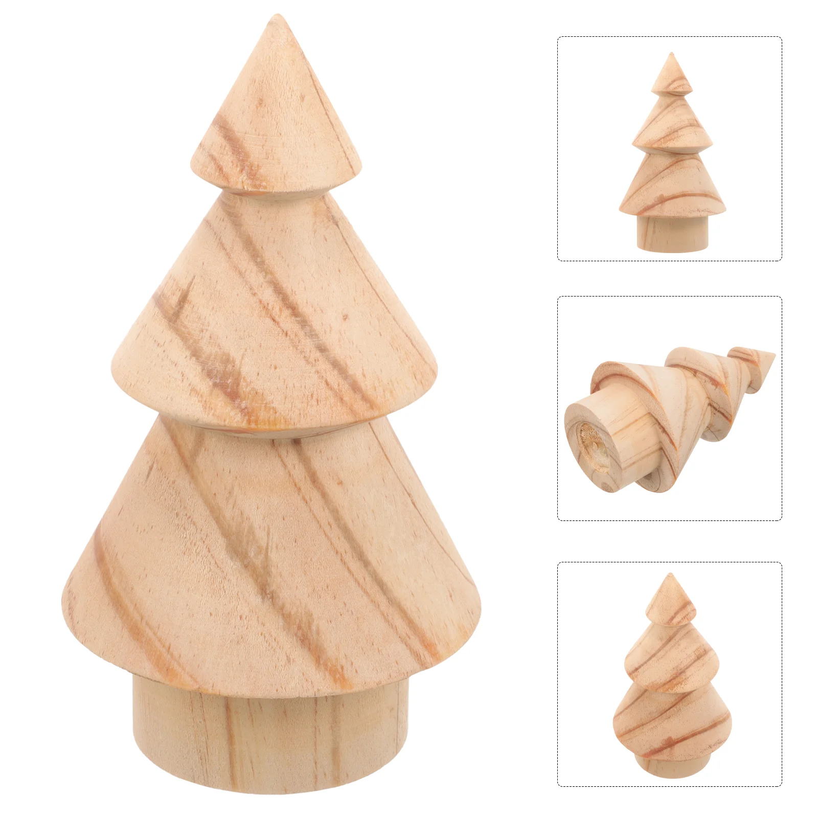 

Unfinished DIY Mini Tree Wooden Tree Ornament Mini Wooden Tree Decoration