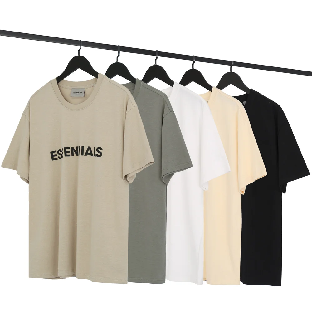 

Женская мода хип-хоп Kanye West хлопковая уличная одежда предметы первой необходимости силиконовые буквы футболка большого размера футболки для мужчин одежда