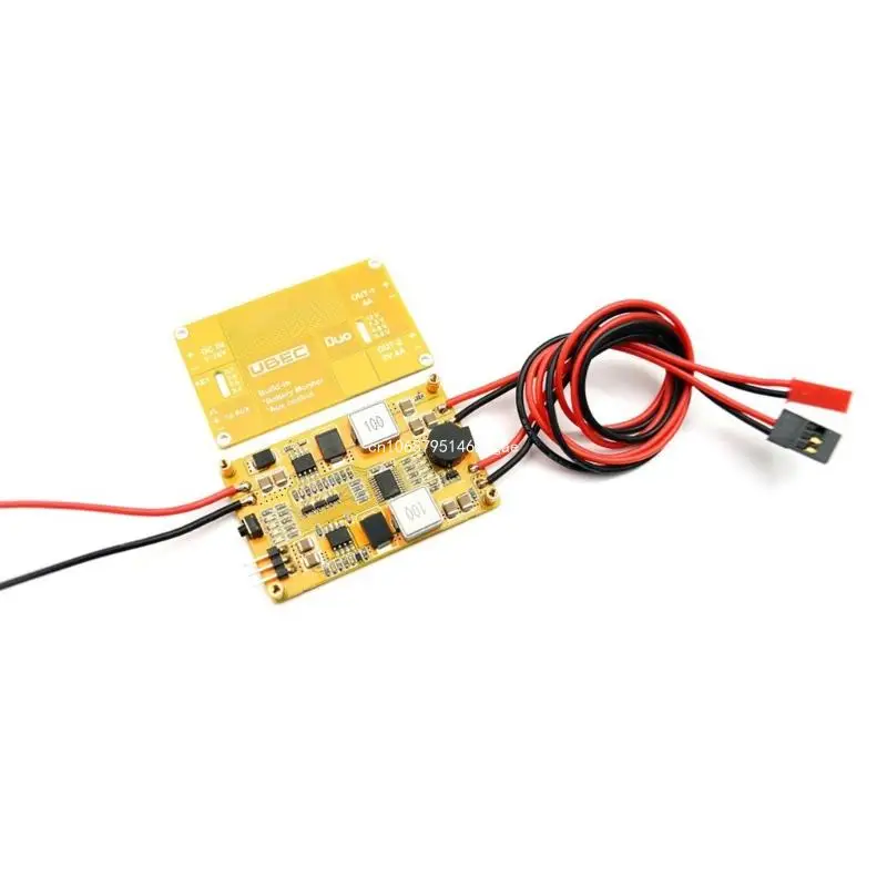 Двойной UBEC 4A/5-12V 4A/5V Встроенный пульт дистанционного управления Aux переключатели