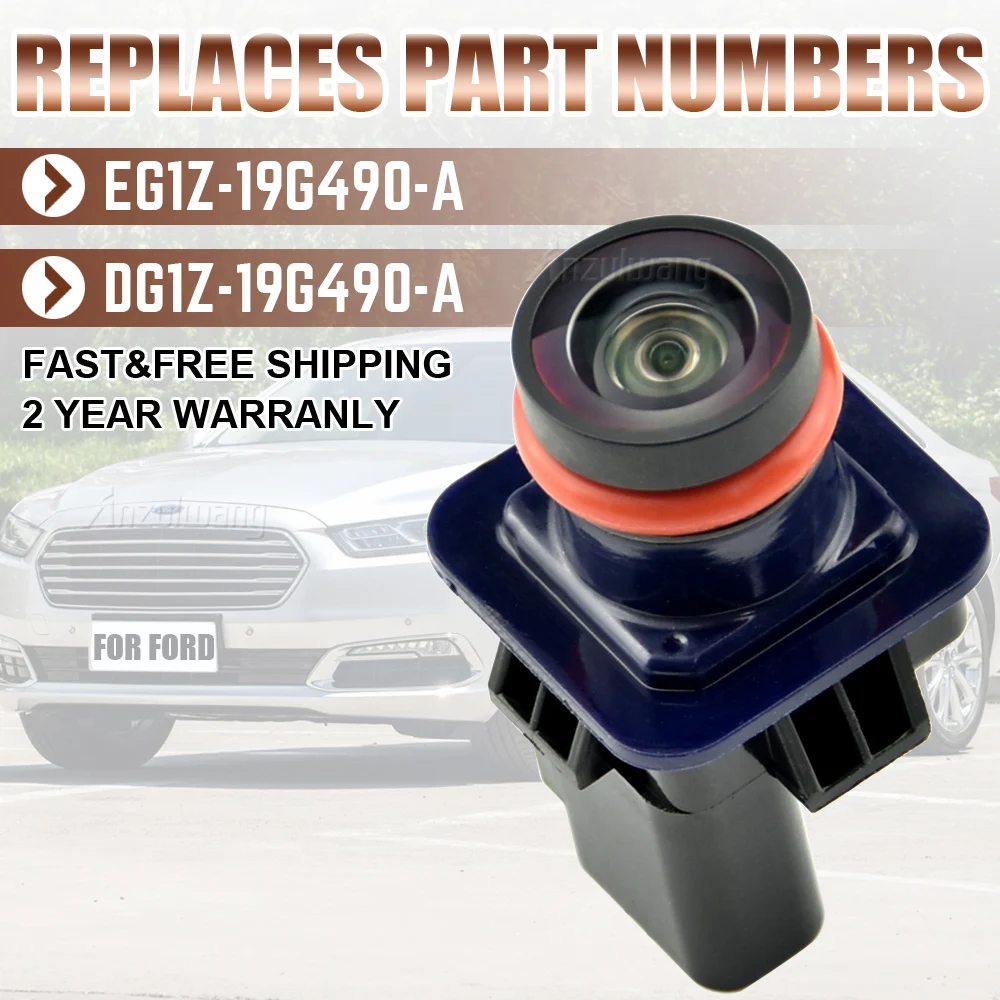 

Rear View Camera EG1Z-19G490-A Parking Assistance High Resolution Replacement for Ford Taurus 2013 2014 2015 2016 2017 2018 2019