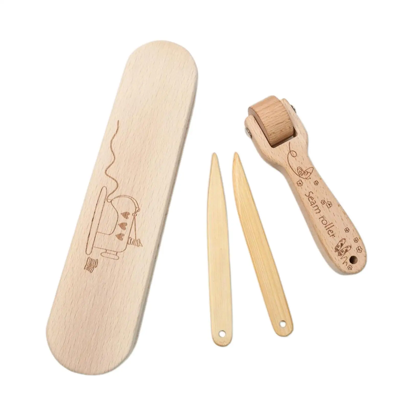 

Multifunctional Quilting Household Sew Mark Presser Tool Accessories Sewing Tool Durable Portable DIY Tailor Clapper for Sewing