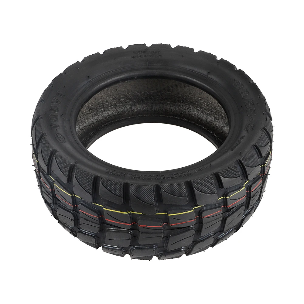 

10 Inch Electric Scooter Vacuum Tire Tubeless Tyre 90/55-6 Thickened Wear-resisting Off-Road Tyre For Scooter TUOVT