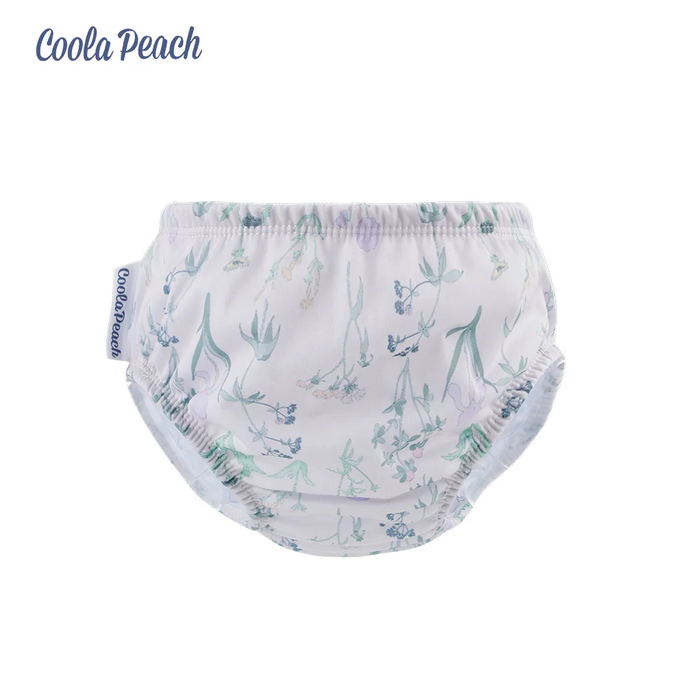 Coola Peach # Boutique Life # крутая дышащая переработанная ткань из сетчатой ткани подгузник для купания новорожденных многоразовый экологичный детск...