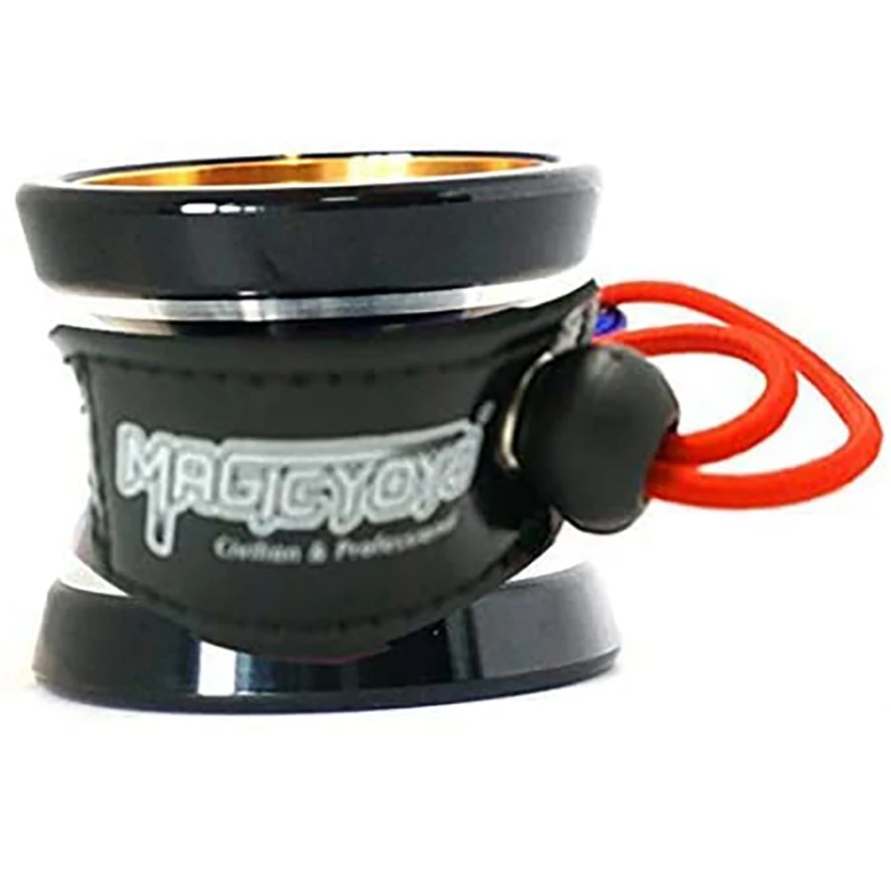 Фото Распродажа MAGICYOYO Professional Non-Responsive Yoyo M001-B, йойо из алюминиевого сплава с металлическим кольцом, промежуточное йойо + дополнительная 5-струнная + сумка №3