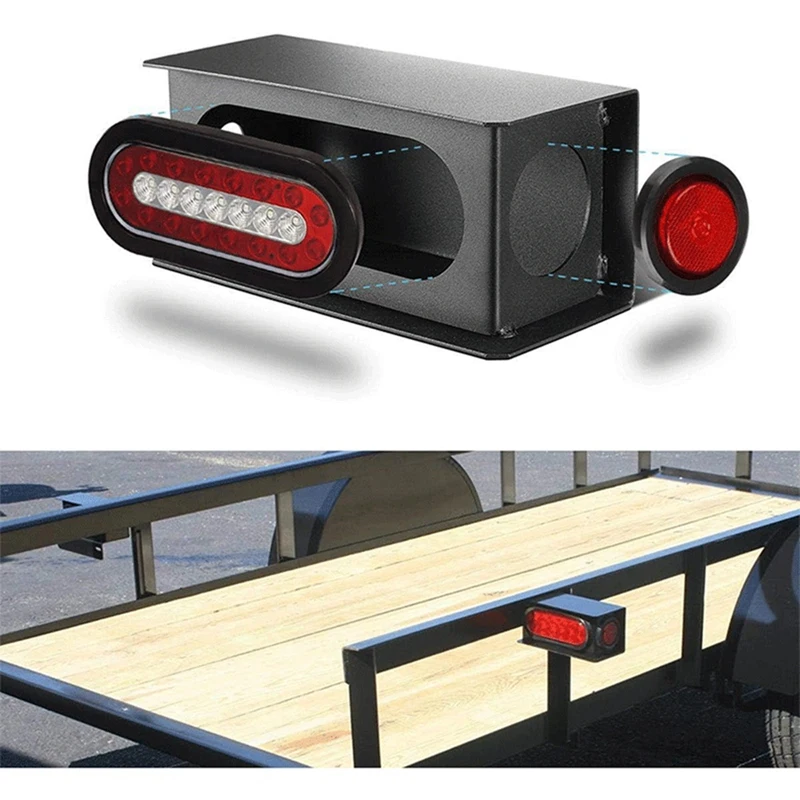 

2 шт., задние фонари для прицепа, 6 дюймов