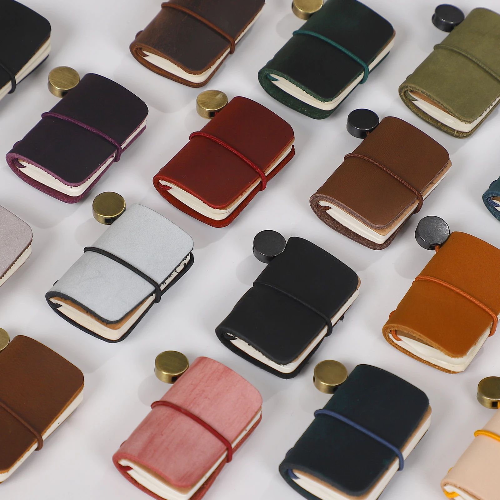 Ультрамаленький мини-блокнот 32 листа милый сменный блокнот с застежкой-листком