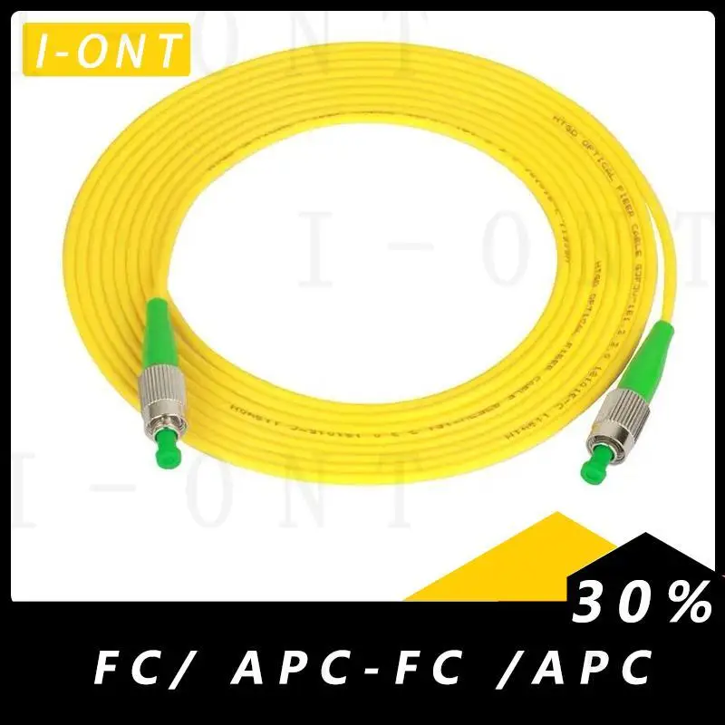 

FC/ APC-FC /APC Fiber Optic Patch Cord Simplex Diameter 3mm Single Mode Cord Length 1M 2M 3M or Accept Customization