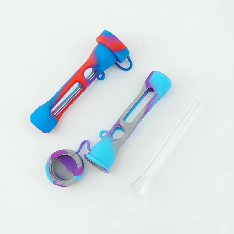 

Мини One Hitter Pipe с силиконовым рукавом