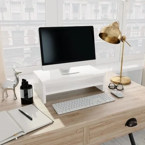 

Computer Monitor Stand Desktop Monitor Stand Riser Laptop Stand Holder Keyboard Base Wooden Storage Rack [Ready Stock]