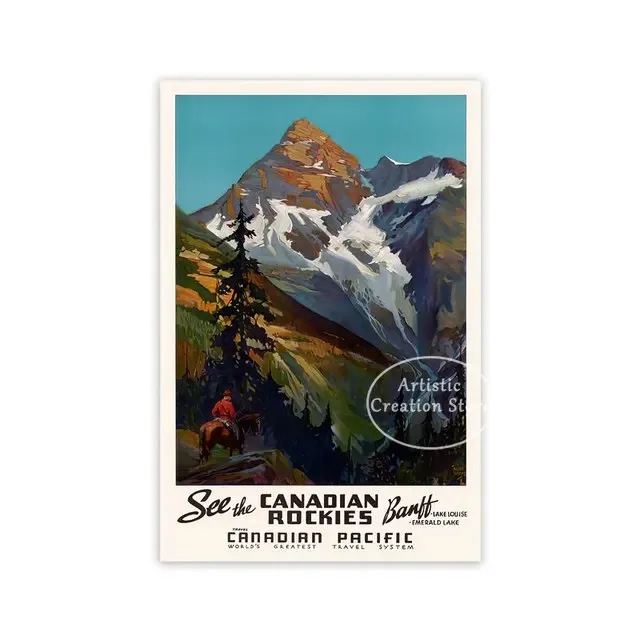 

Печать на холсте "Банф, озеро Луиза"