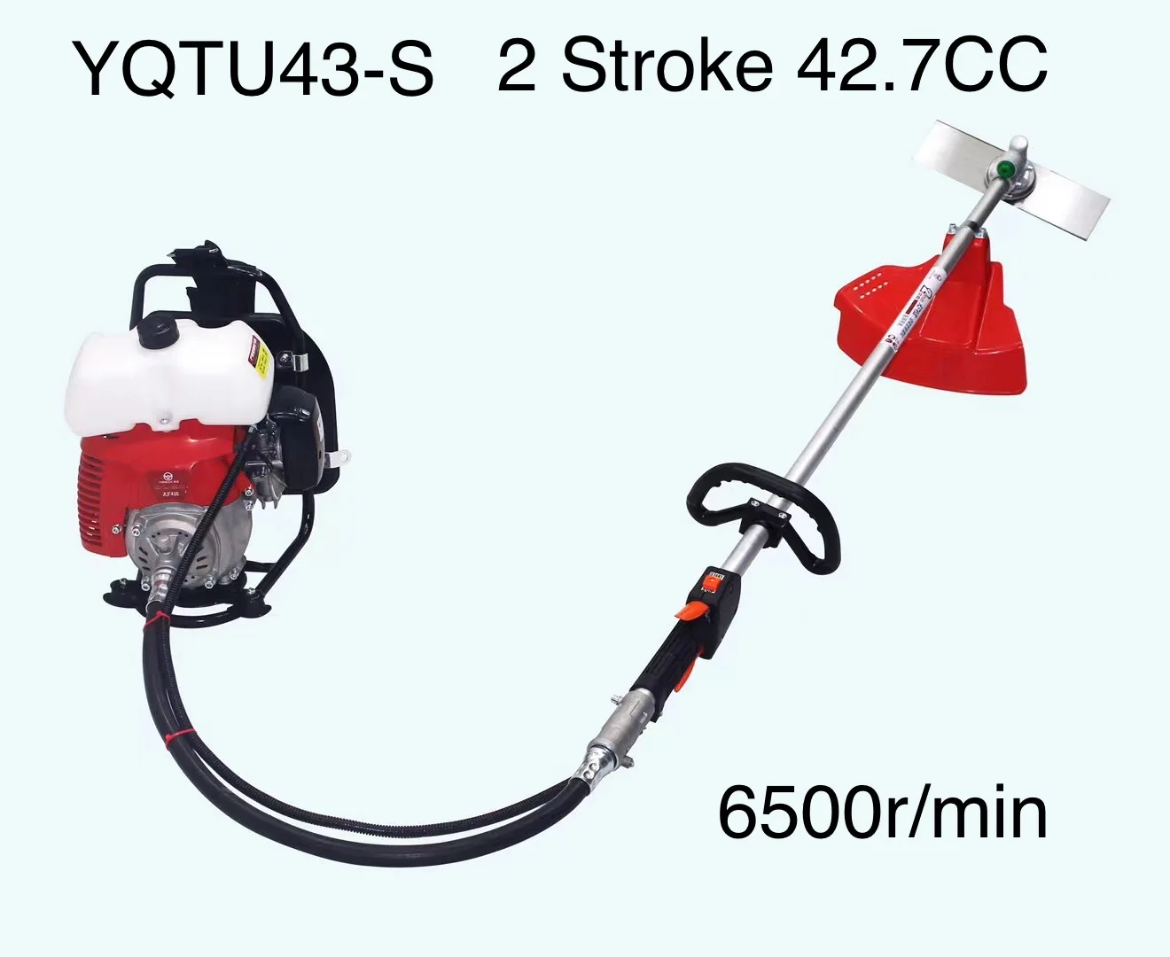 42 7 куб. См двигатель фотокосилки двухтактный щеточный резак бензиновая боковая