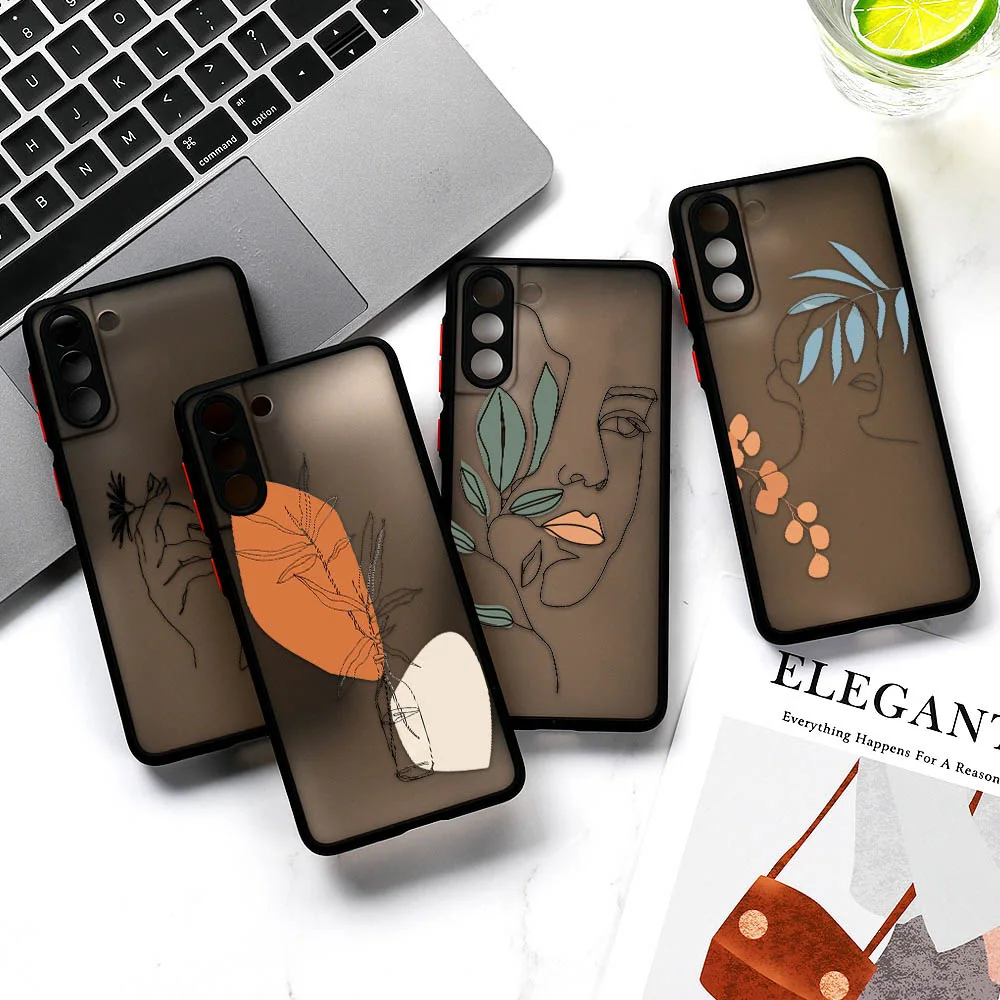 S22 Ultra Case for Samsung Galaxy A52S 5G A52 A51 A71 A12 Funda S21 FE A50 A32 A31 A30 A21S A21 A20s A11 A10s A72 S20 FE Covers 