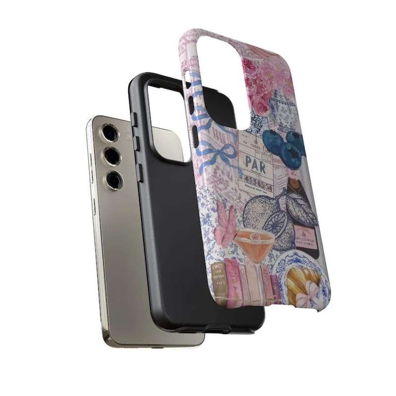 Чехол для телефона Pink Coquette Collage IPHONE 16 15PRO MAX 14 13 12 11 акриловый ТПУ магнитные чехлы
