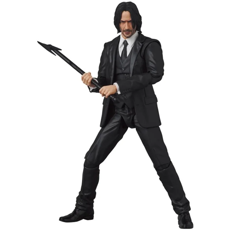 MAFEX №212 Фигурка Джона Уика, серия Челленджер 4, коллекционная подвижная фигурка, модель игрушки, украшение для полки, подарок. (art.: 3920dcaefdcac) - 3920dcaefdcac