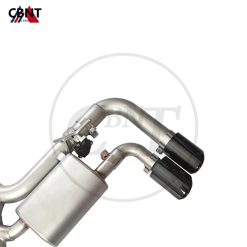 CBNT для Porsche Cayenne 958 3 0 T 3.6L 6 4.8L 4 8 2010-2017 выхлопная труба Catback SS304 с фотоэлементом