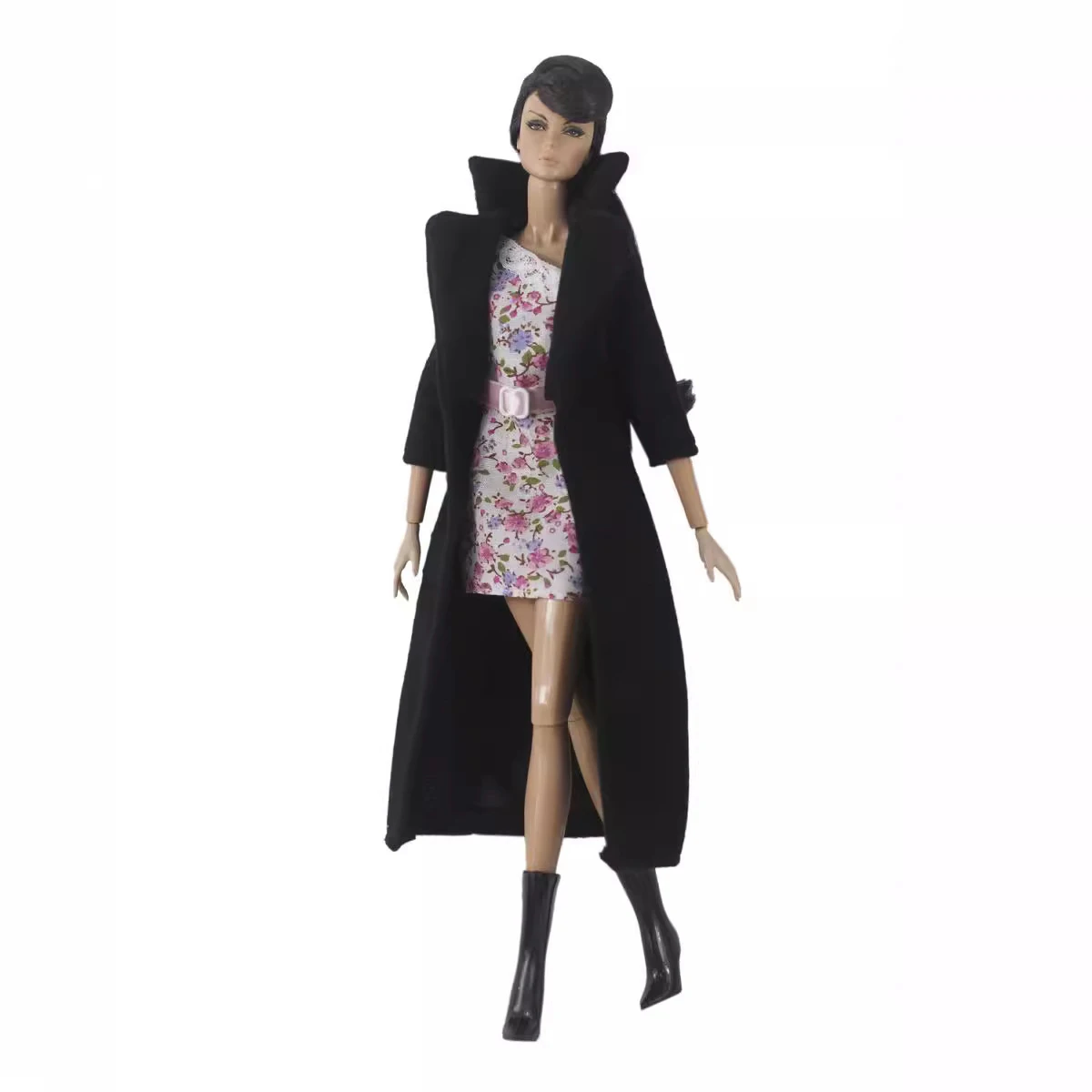 Модная 1/6 FR супермодельная кукольная одежда высокого качества длинное шерстяное