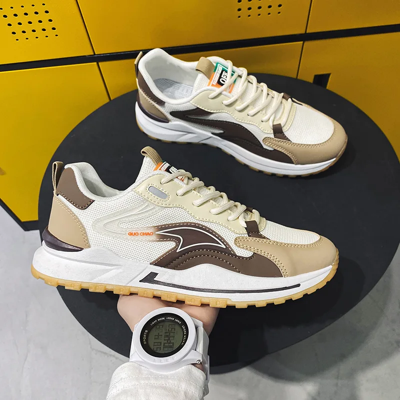 

Men Sneakers Lightweight Breathable Running Shoes Outdoor Sports Shoes Blade Casual Gym Men Shoes Height Increase Platform Shoes