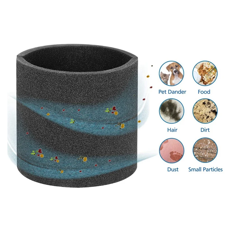 10 шт./упаковка пенный фильтр VF2001 для пылесоса сухой и влажной уборки