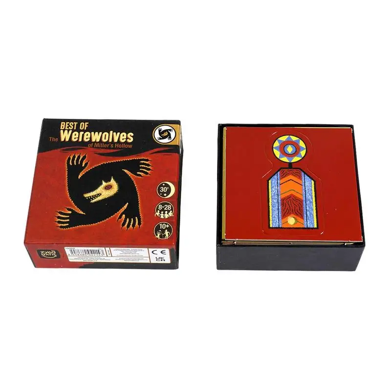 

Настольная игра, легко страшная образовательная игрушка, волк, карточная игра, забавные социальные игры, настольная игра для вечеринок и праздников