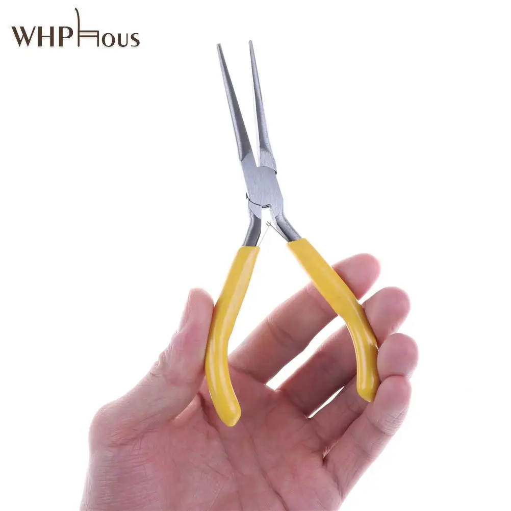 

Long Nose Plier Multi tool Forceps Repair Hand Tools Needle Nose Pliers Press tool 5''/125mm