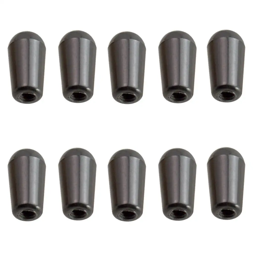 

10 Pieces / Way Toggle Switch Knobs Tips for Electric Guitar Accessories