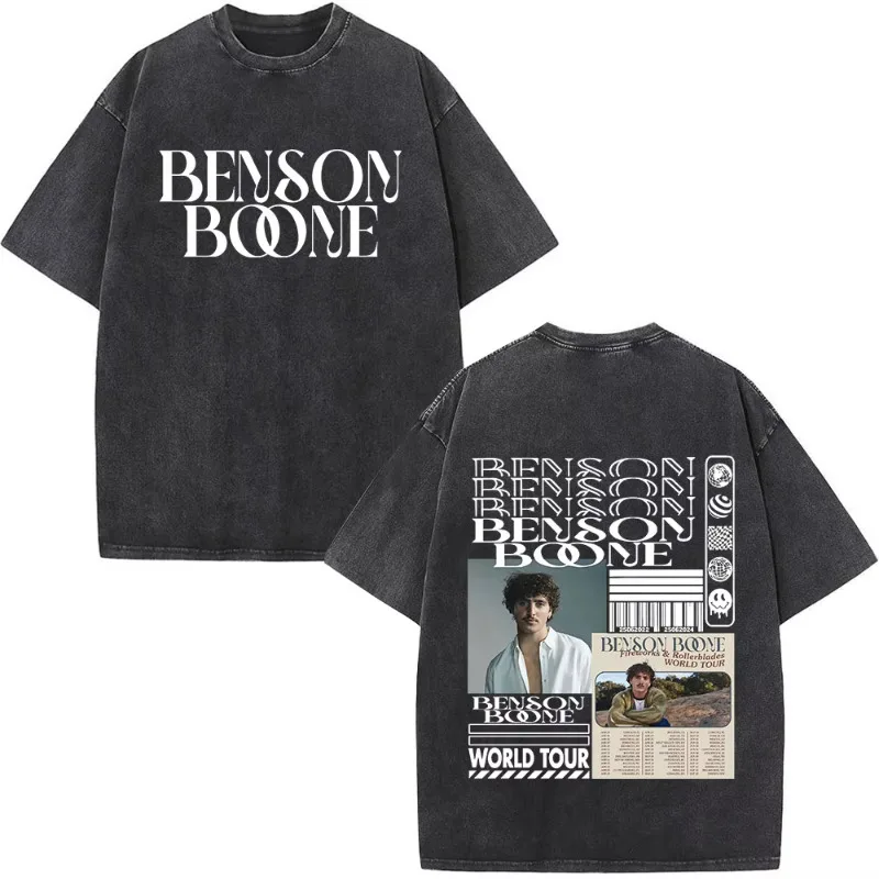 Vintage Washed T-shirts Maybe I'm Better Alone Benson Boone