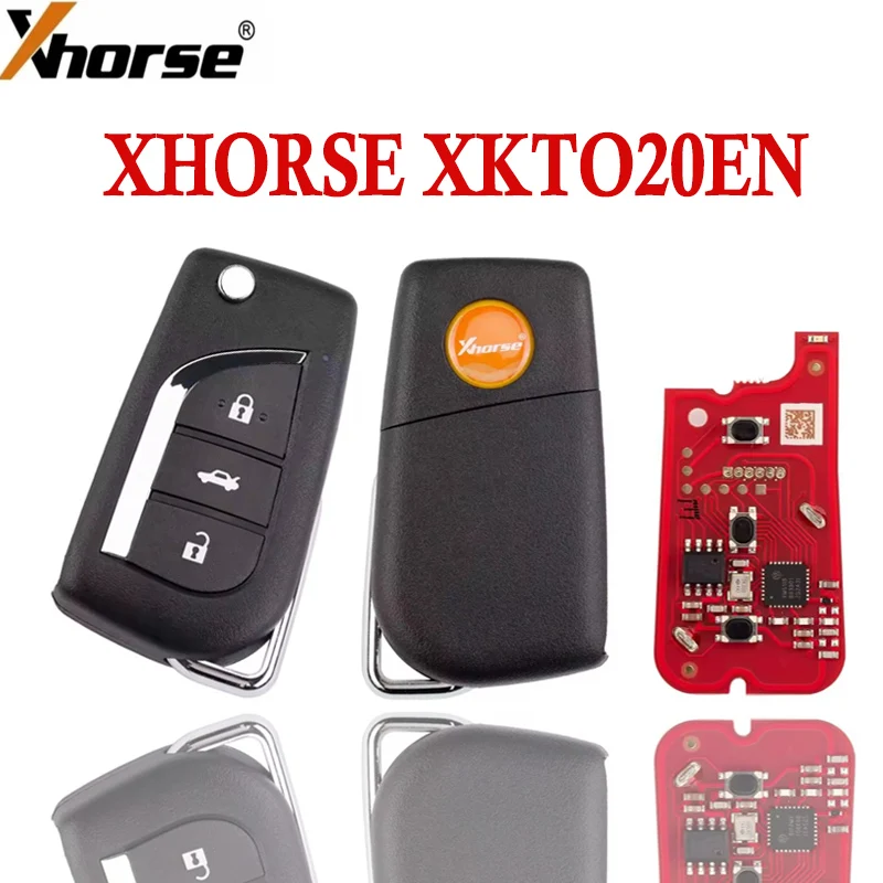 

XHORSE XKTO20EN Проводной Дистанционный Ключ 2-го Поколения С 3 Кнопками