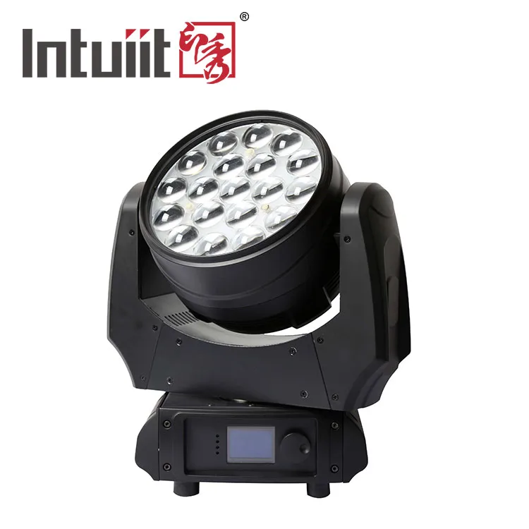 

zoom moving head light with better color mixing 19leds 4in1rgbw beam wash moving stage light