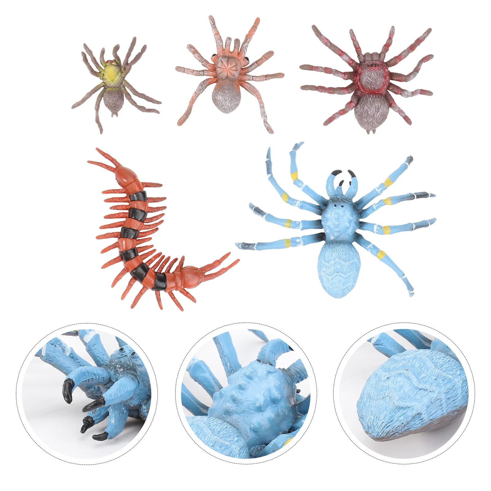 

Spider Centipede Model Fake Halloween Toys Tricky Childrens Simulation Animal Abs Models Kids