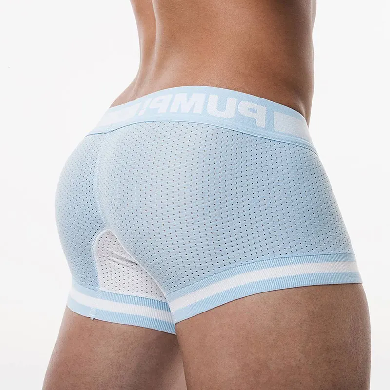 Фото Трусы-боксеры мужские хлопковые с забавным граффити и низкой посадкой №3