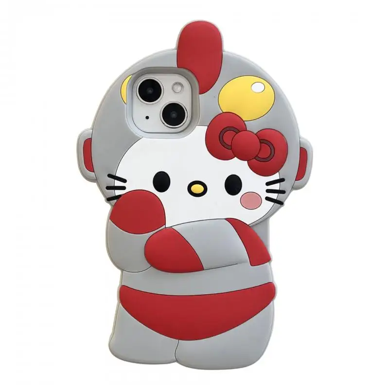 

Мягкий чехол Hello Kitty из ТПУ для телефона iPhone 14 13 12 11 Pro Max, чехлы для iPhone 7 8 6 6s Plus SE 2020 2022 X XR XSMax, задняя крышка
