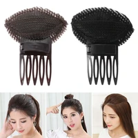 1pc invisible hair pins forehead hair volume fluffy sponge clip hair bun maker women fashion makeup comb hair clips bangs mat
