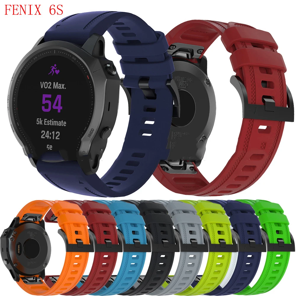 

Ремешок силиконовый для Garmin Fenix 7X/6X, 26 мм