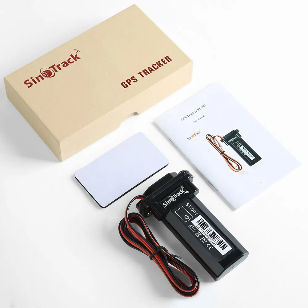Водонепроницаемый GPS-трекер SinoTrack Mini оригинальный для автомобиля мотоцикла в