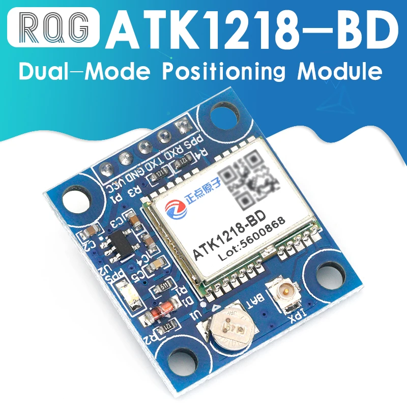 

[With Antenna] Punctual Atomic GPS + Beidou Dual-mode Positioning Module ATK1218-BD ATK-S1216