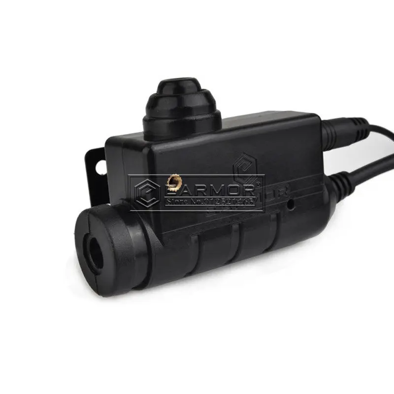 EARMOR M52 адаптер PTT Airsoft тактическая гарнитура Kenwood Midland Extend