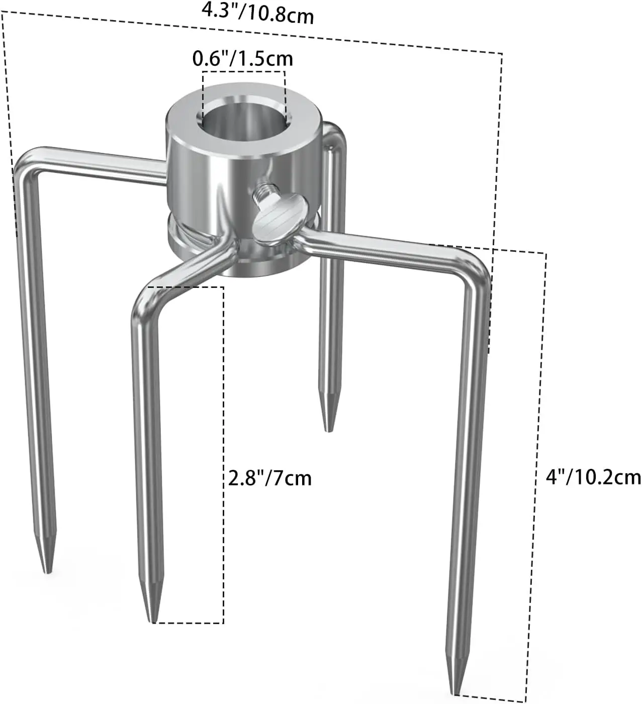 

Вилка для гриля из нержавеющей стали