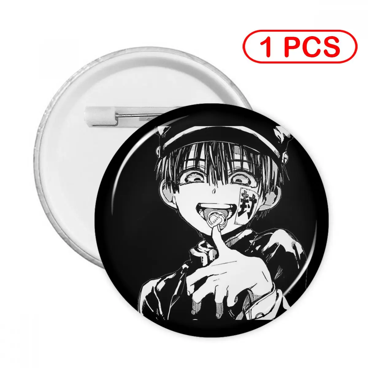 

Anime Luffy Pins Creative Brooch Jewelry Decor Metal Pin Badge Girl Child Broche Button Clothes Gift