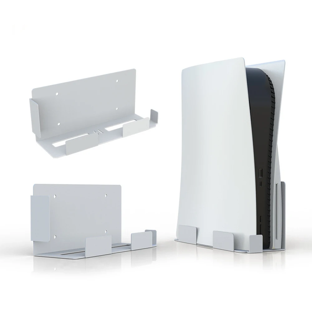 

Wall Mount Bracket for PS5 Game Console Storage Holder Stand Accessories Compatible with Digital CD-ROM Versions of The Host