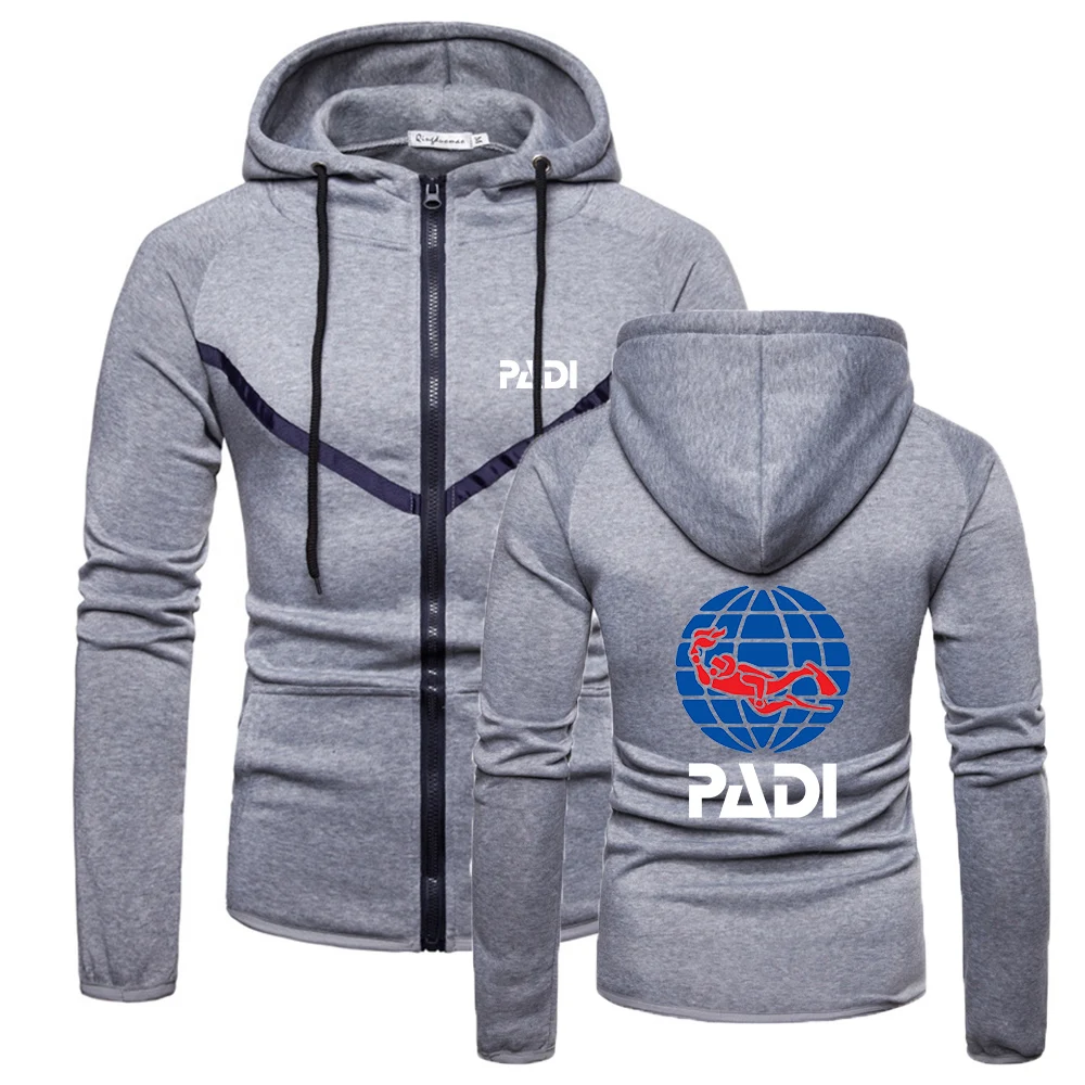 2022 NEW Scuba driver Padi Logo Hoodies Sweatshirt Men Streetwear Casual Hoody pullover   Autumn Winter Hip Hop Hooded clothin images - 6