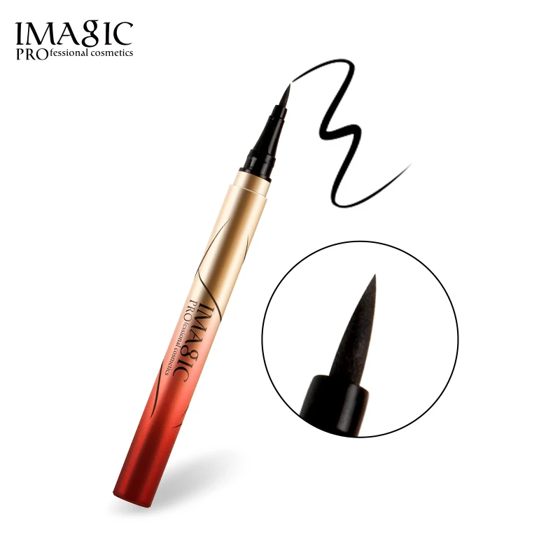 

IMAGIC Black Liquid Eyeliner Waterproof Fast Dry Long-lasting Smooth Not Blooming Soft Easy to Wear Women Beauty Korea Cosmetics