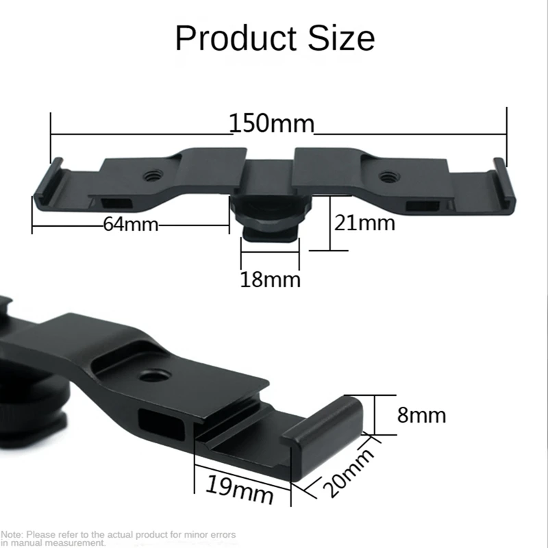 Адаптер для крепления горячего башмака удлинитель кронштейн подставка камеры